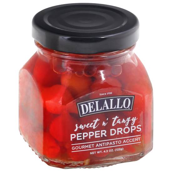 Delallo Sweet N' Tangy Pepper Drops (4.3 oz)