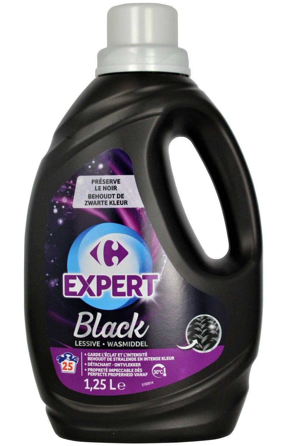 Carrefour Expert - Lessive black 25 lavages (1,25L)