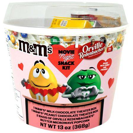 M&M's Valentine's Popcorn Bucket - 13.0 oz