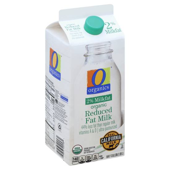 O Organics Organic 2% Reduced Fat Milk (1.89 L)