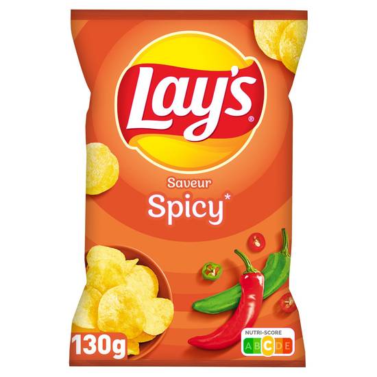 Lays spicy 130 gr