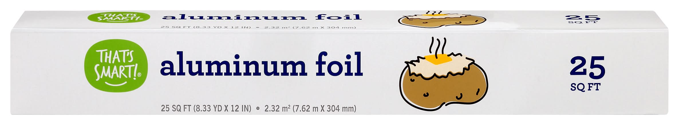 That's Smart! Aluminum Foil, 25 Sq ft