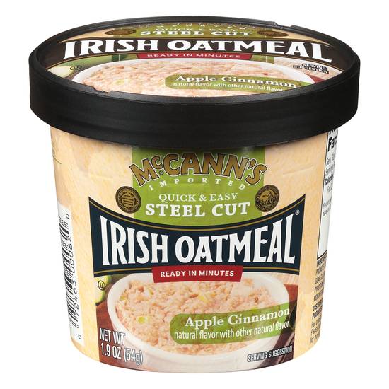 Mccann's Steel Cut Apple Cinnamon Irish Oatmeal (1.9 oz)