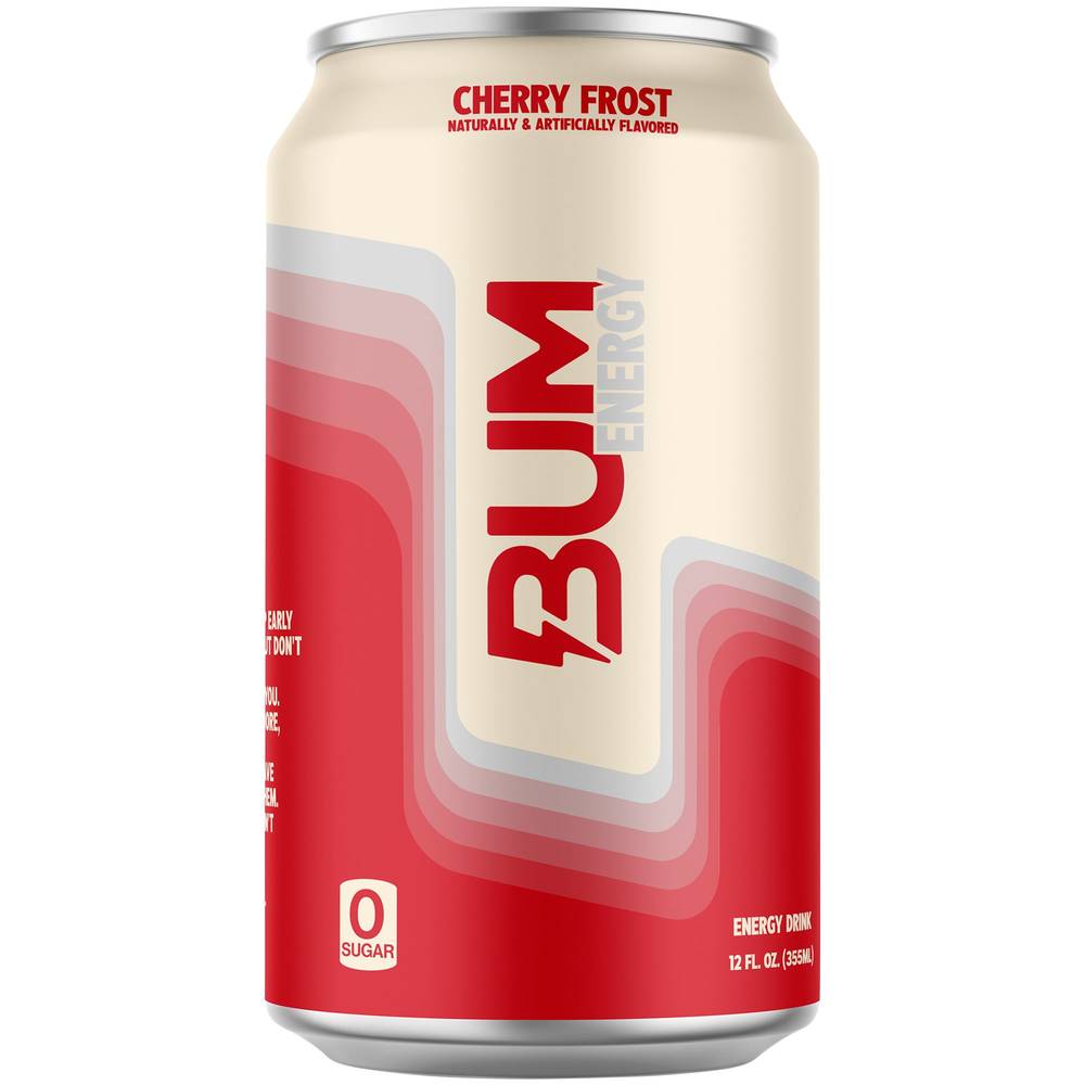 Bum Energy Energy Drink (12 fl oz) (cherry frost)