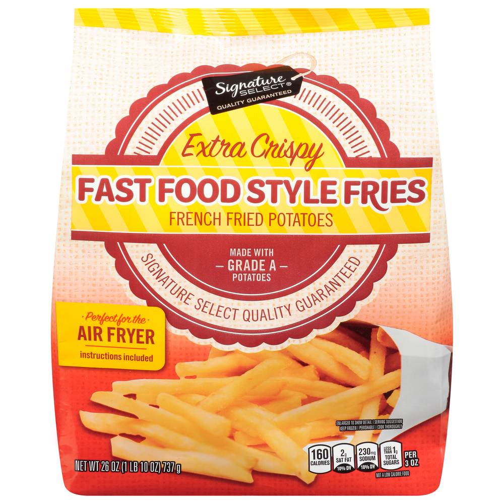 Signature Select Extra Crispy Fast Food Style Fries (26 oz)