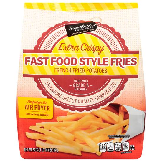 Signature Select Extra Crispy Fast Food Style Fries (26 oz)