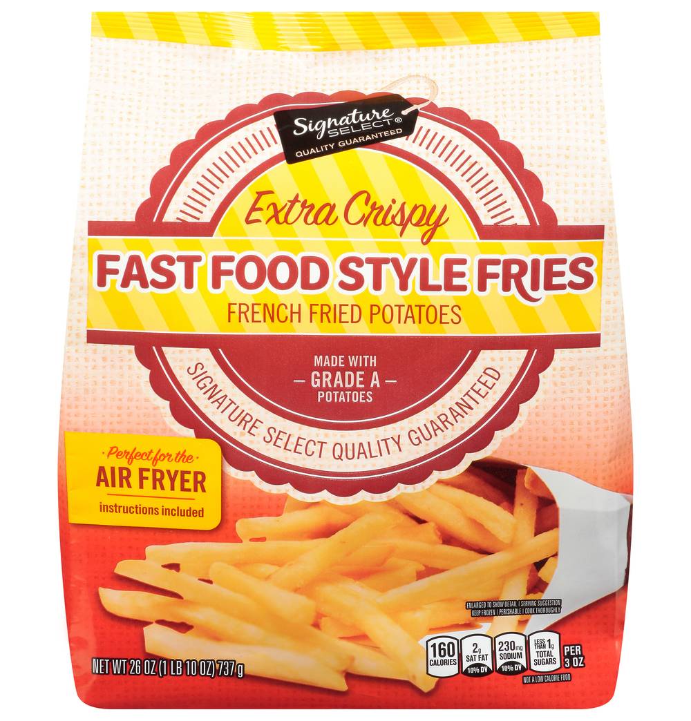 Signature Select Extra Crispy Fast Food Style Fries (1.62 lbs)