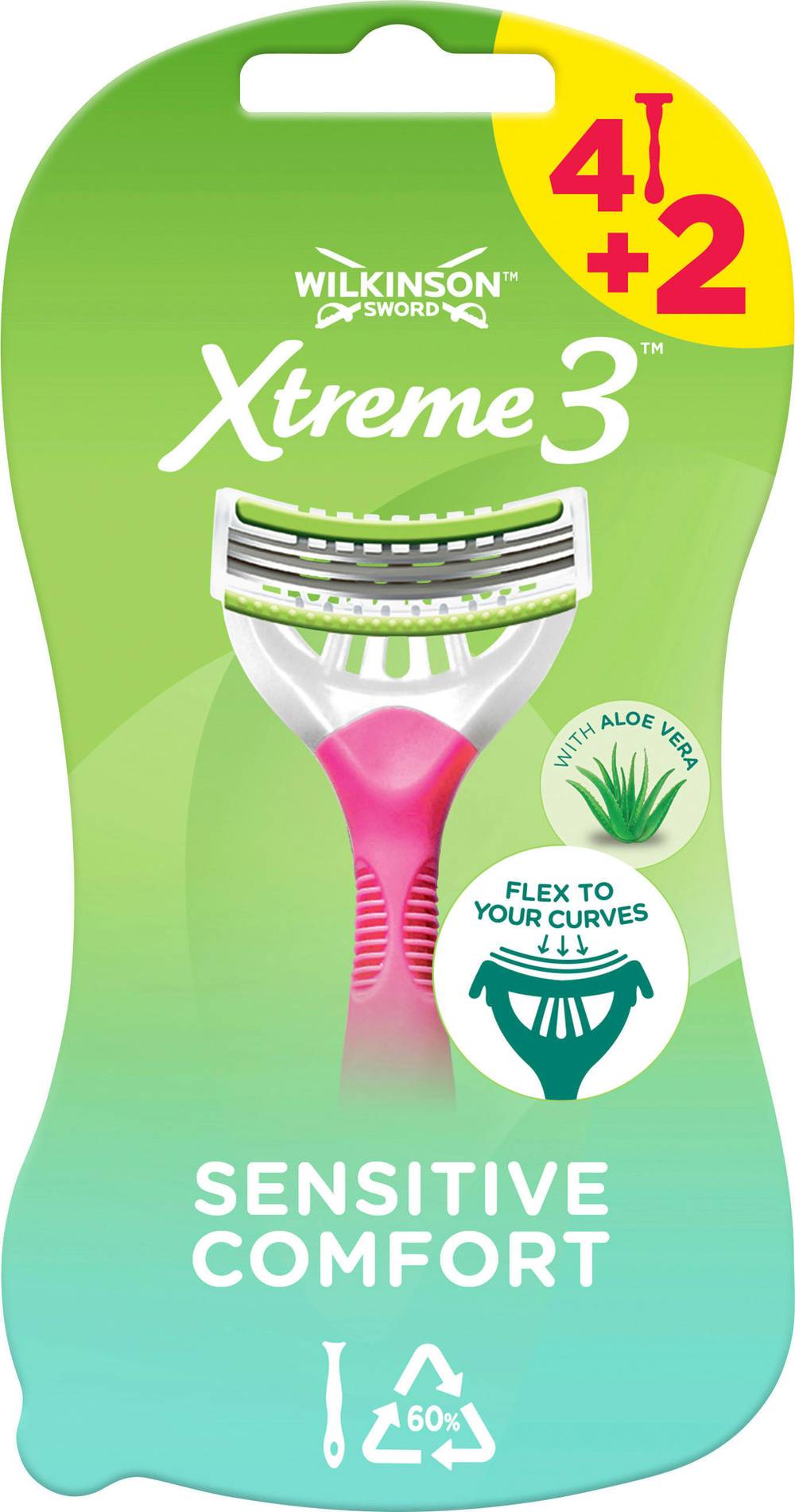 Wilkinson Sword 6Pk Female Disposable Razors