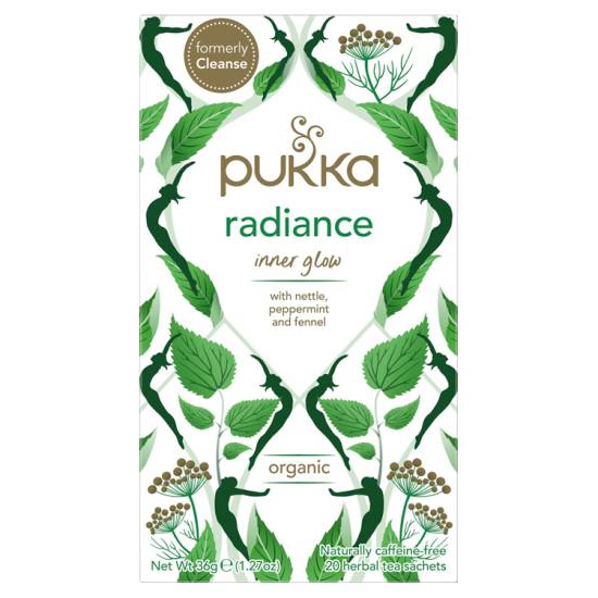 Pukka Organic Herbal Tea Sachets (36g)