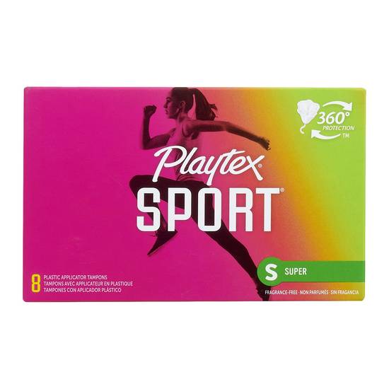 Playtex Sport Super - 8 Pack