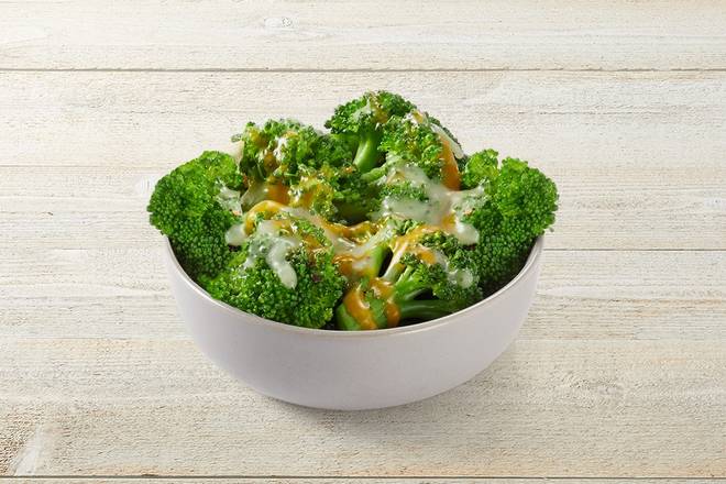 Garlic-Butter Broccoli & Cheese