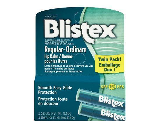 BLISTEX LIP BALM MINT TWIN PACK 8.5 GR