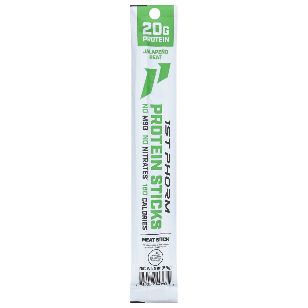 1st Phorm Jalapeno Heat Protein Beef Sticks (15 pack)