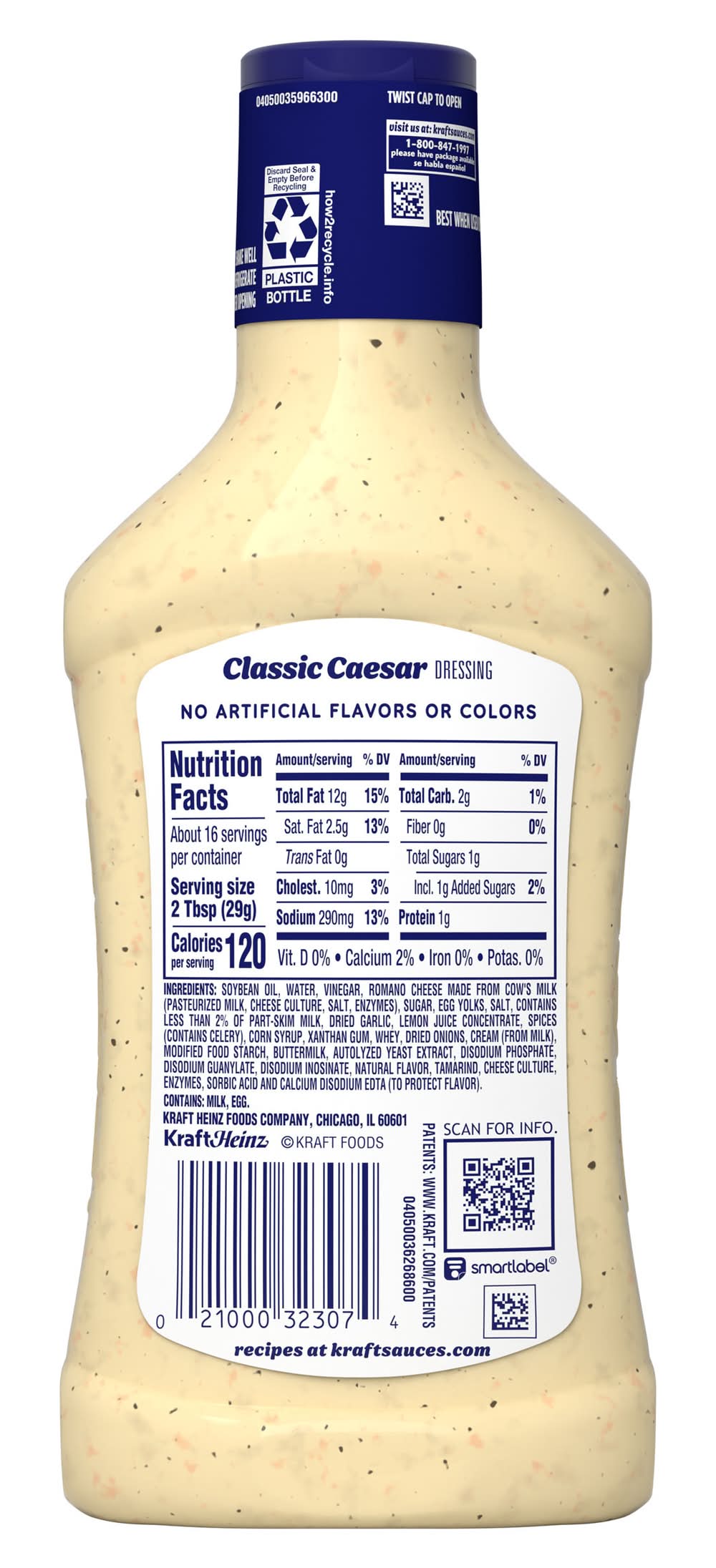 Kraft Classic Caesar Salad Dressing (16 fl oz) | Postmates Kraft Classic Caesar Salad Dressing (16 fl oz) | Postmates