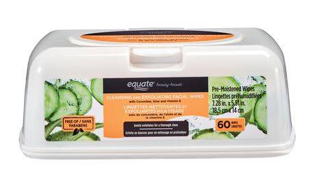 Equate Beauty Cleansing And Exfoliating Facial Wipes