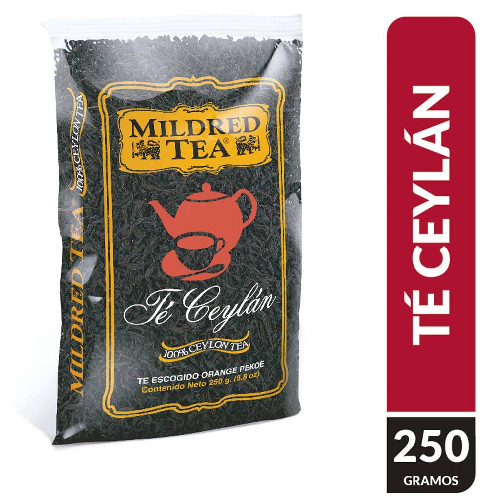 Mildred tea té ceylán (bolsa 250 g)
