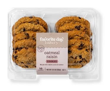 Favorite Day Oatmeal Raisin Cookies (12.5 oz, 10 ct)