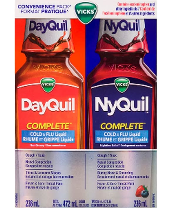 Vicks Dayquil & Nyquil Complete Cold & Flu Liquid (236 ml)