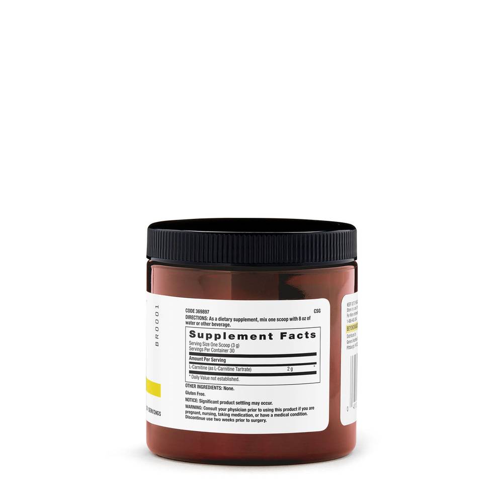 research chem labs l carnitine Beyond Raw Chemistry Labs L Carnitine Powder Supplement (3.17 oz)