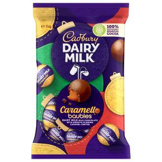 Cadbury Dairy Milk Caramello Baubles Bag 114g