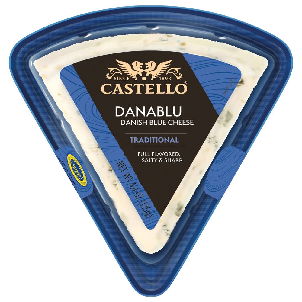 Castello Traditional Danish Blue Cheese (4.4 oz)