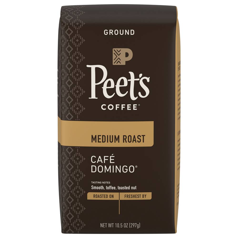 Peet's Coffee Cafe Domingo Medium Roast Ground Coffee (10.5 oz)