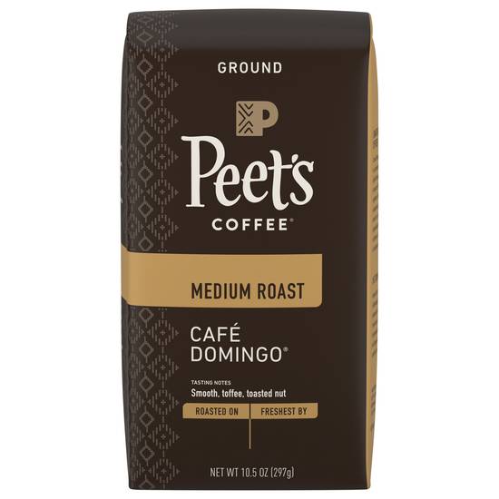 Peet's Coffee Cafe Domingo Medium Roast Ground Coffee