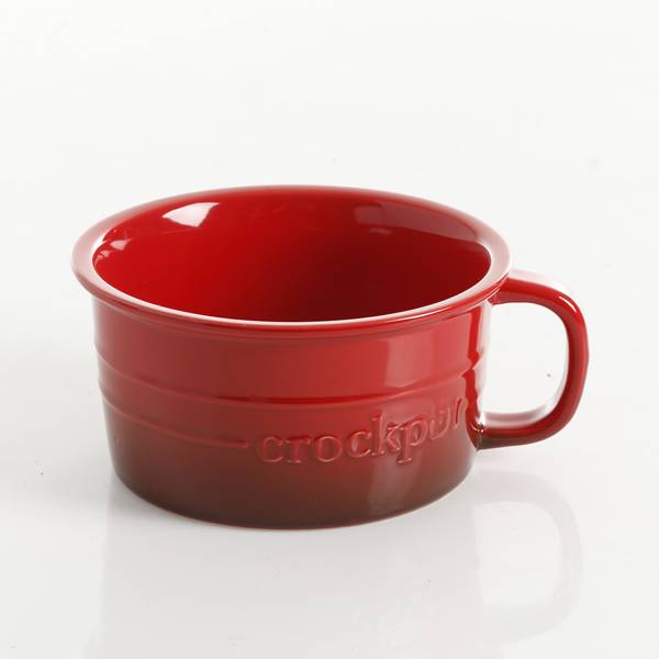 Crockpot Soup Mug Red
