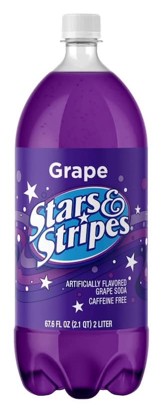 Stars And Stripes Grape Soda, 1-ct.