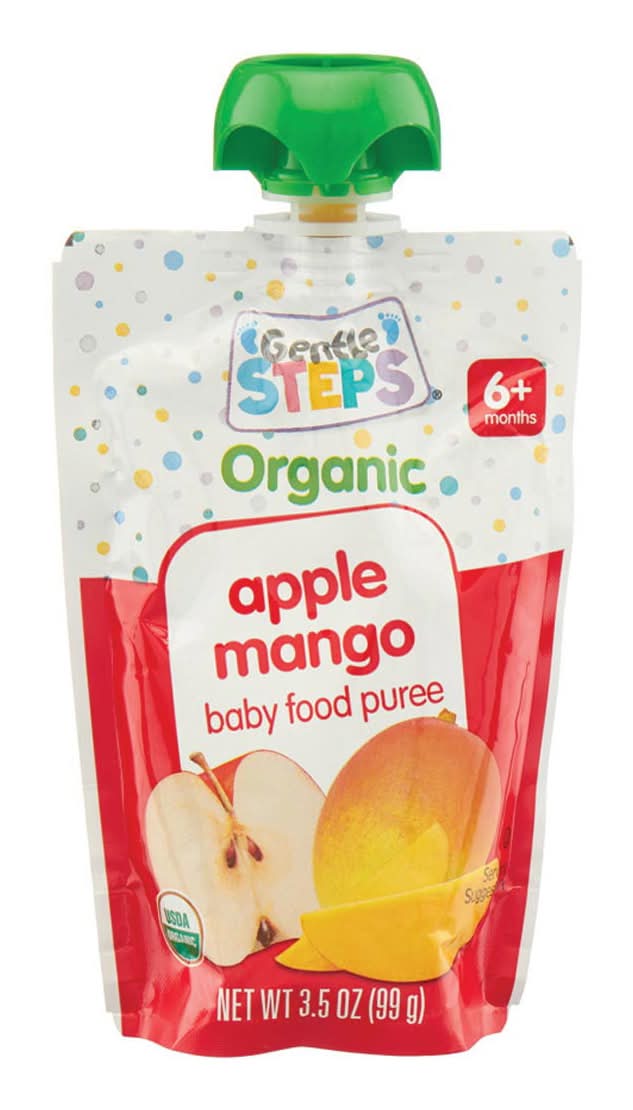 Gentle Steps Organic Apple Mango Baby Food Puree