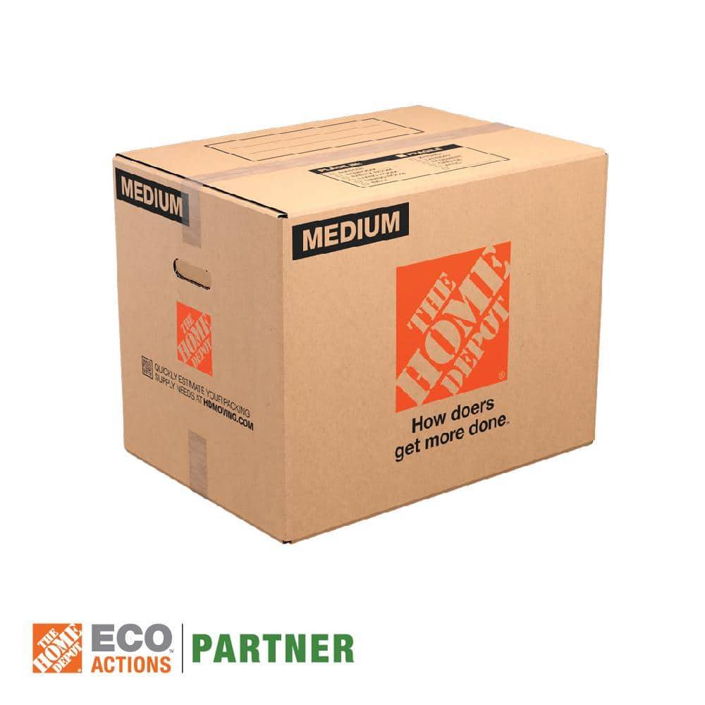 The Home Depot Moving Box With Handles, Medium