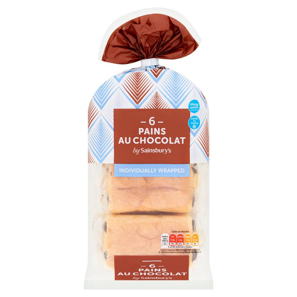 Sainsbury's Pains Au Chocolat x6 270g