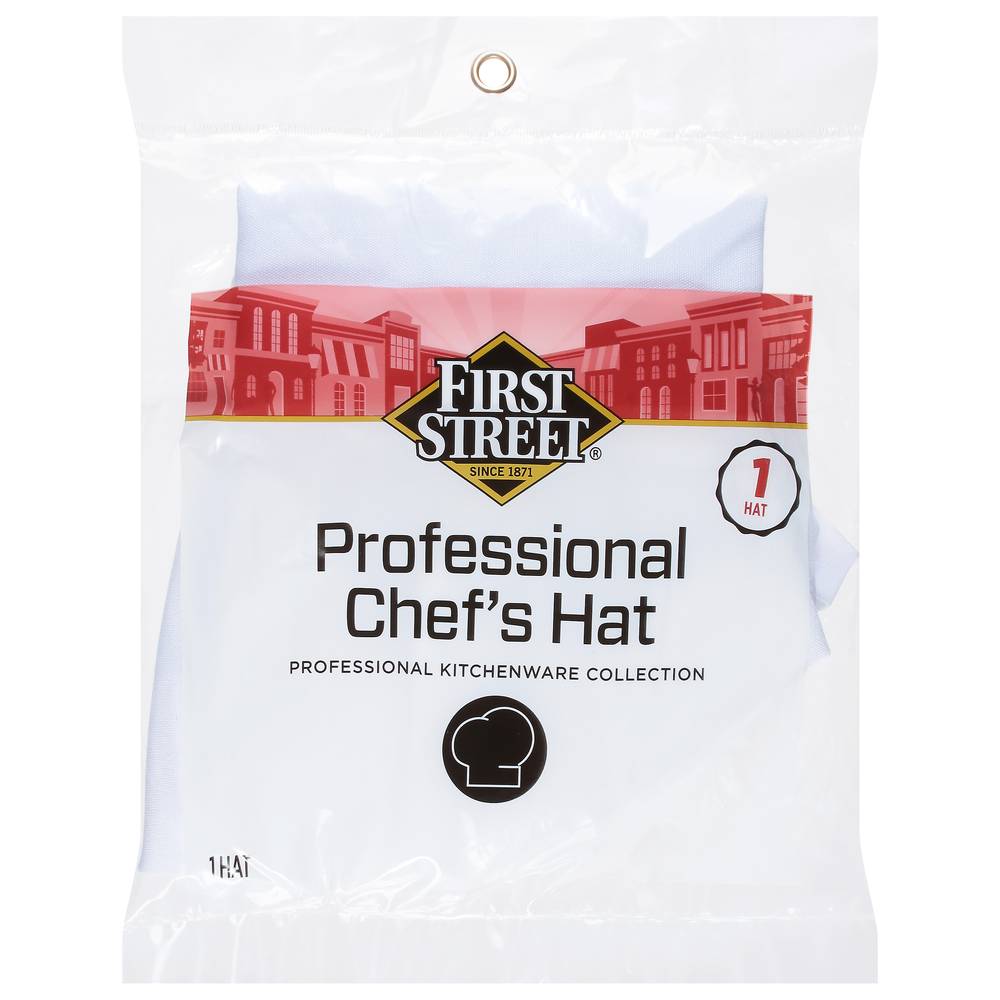 First Street Professional Hat Chef