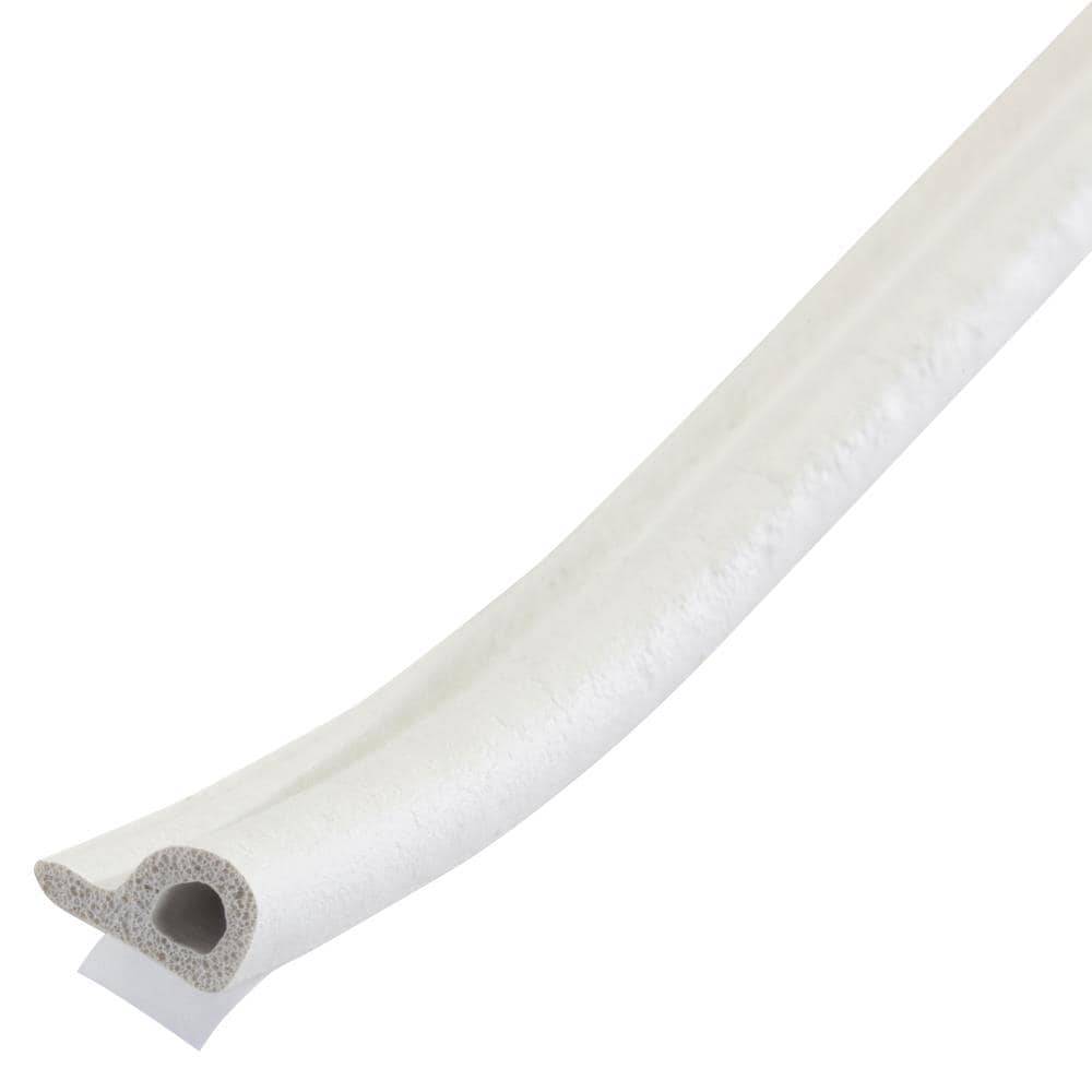 M-D 17-ft x 3/8-in x 7/32-in White Window Seal Rubber Window Weatherstrip | 02576