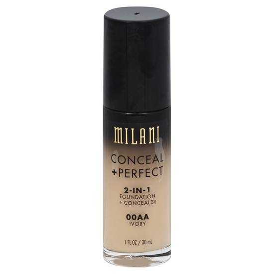 Milani Conceal + Perfect 2-in-1 Foundation + Concealer Ivory
