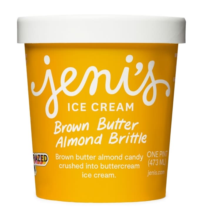 Brown Butter Almond Brittle Ice Cream Pint
