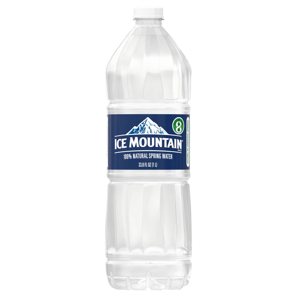 Ice Mountain 100% Natural Spring Water (33.8 fl oz)