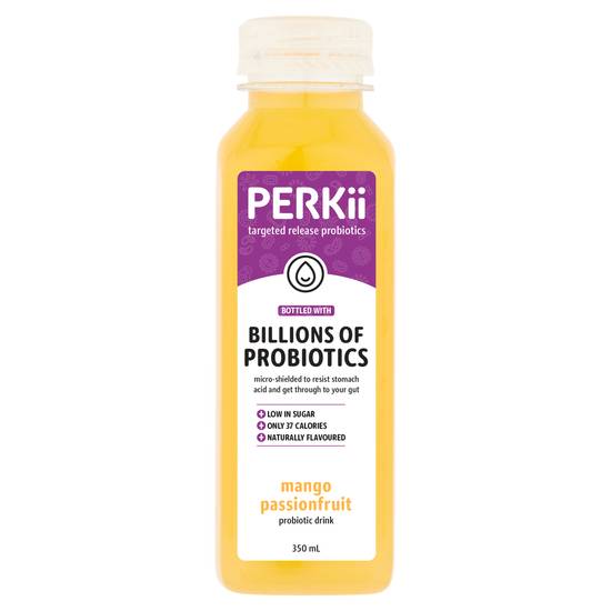 Perkii Mango Passionfruit Probiotic Drink 350 ml