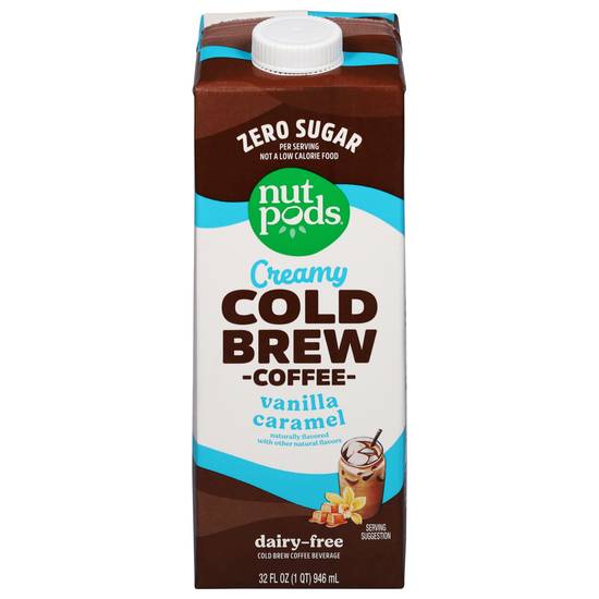 Nutpods Creamy Cold Brew Coffee (32 fl oz) (vanilla caramel )