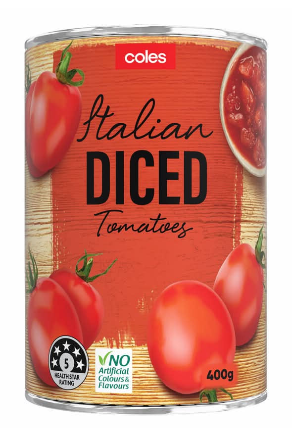 Coles Italian Diced Tomatoes (400g)