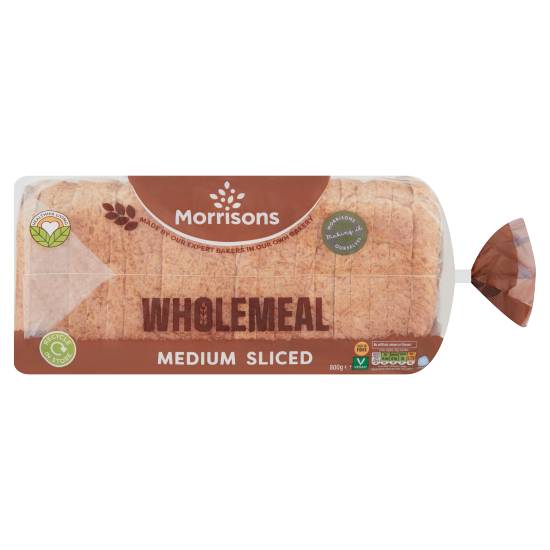 Morrisons Wholemeal Medium Sliced