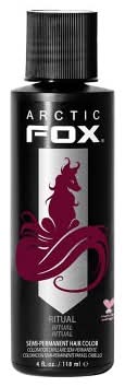 Arctic Fox Ritual Semi-Permanent Hair Color Dye, Dark Red (4 fl oz)