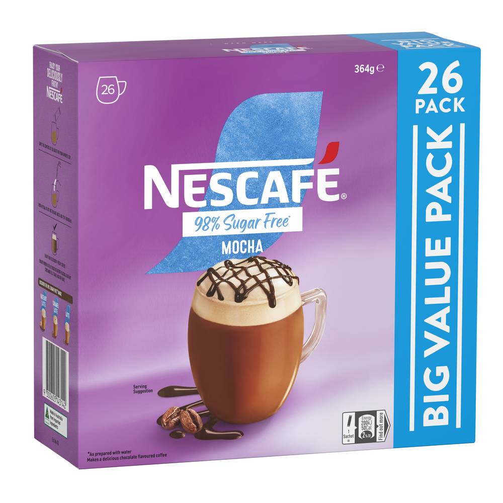 Nescafé Beverage 98 Sugar Free Mocha Delivery Near Me Order Online Uber Eats
