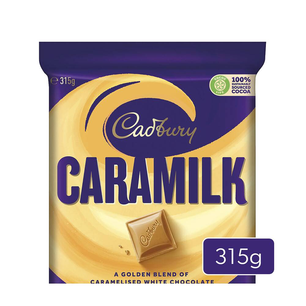 Cadbury Caramilk Large Chocolate Block 315g