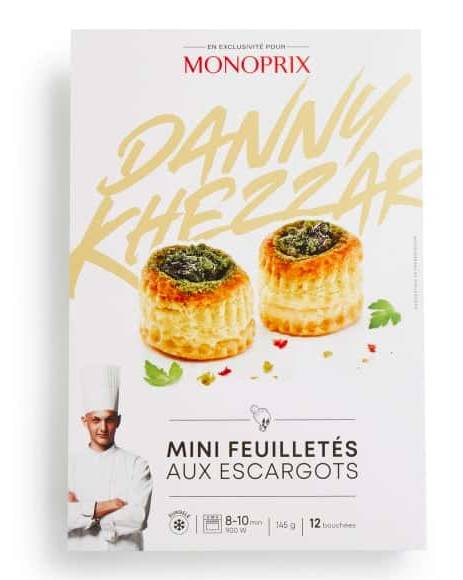 Danny Khezzar x Monoprix - Mini feuilletés aux escargots (12)