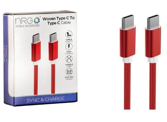 Fast Charge Type-C to Type-C Cable