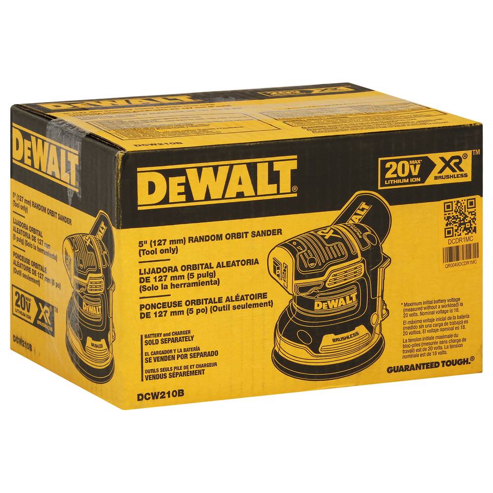 DeWalt Random Orbit Palm Sander, 5 Inch