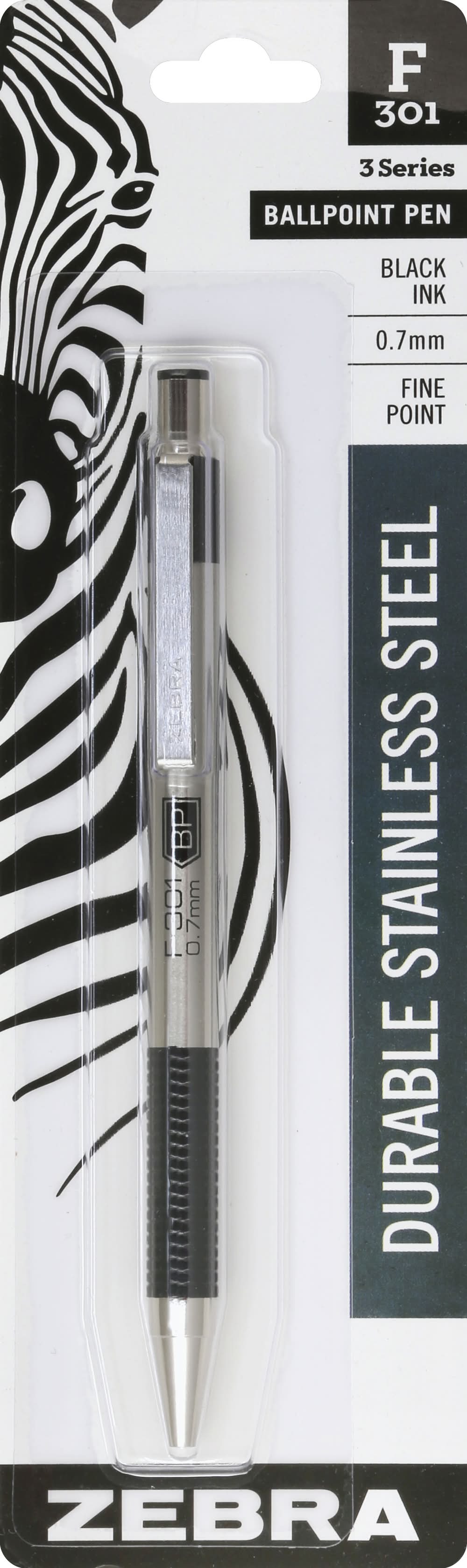 Zebra 0.7 Mm Black Ink Fine Point Retractable Pen (3.6 oz)