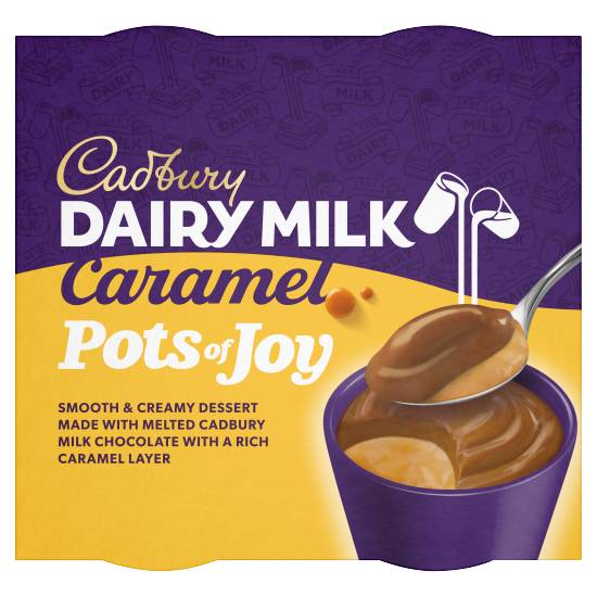 Cadbury Dairy Milk Caramel Chocolate Dessert (4 ct)
