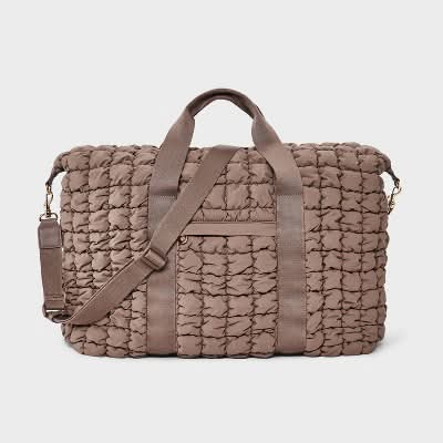 Universal Thread Foundational Weekender Bag, Pucker Brown